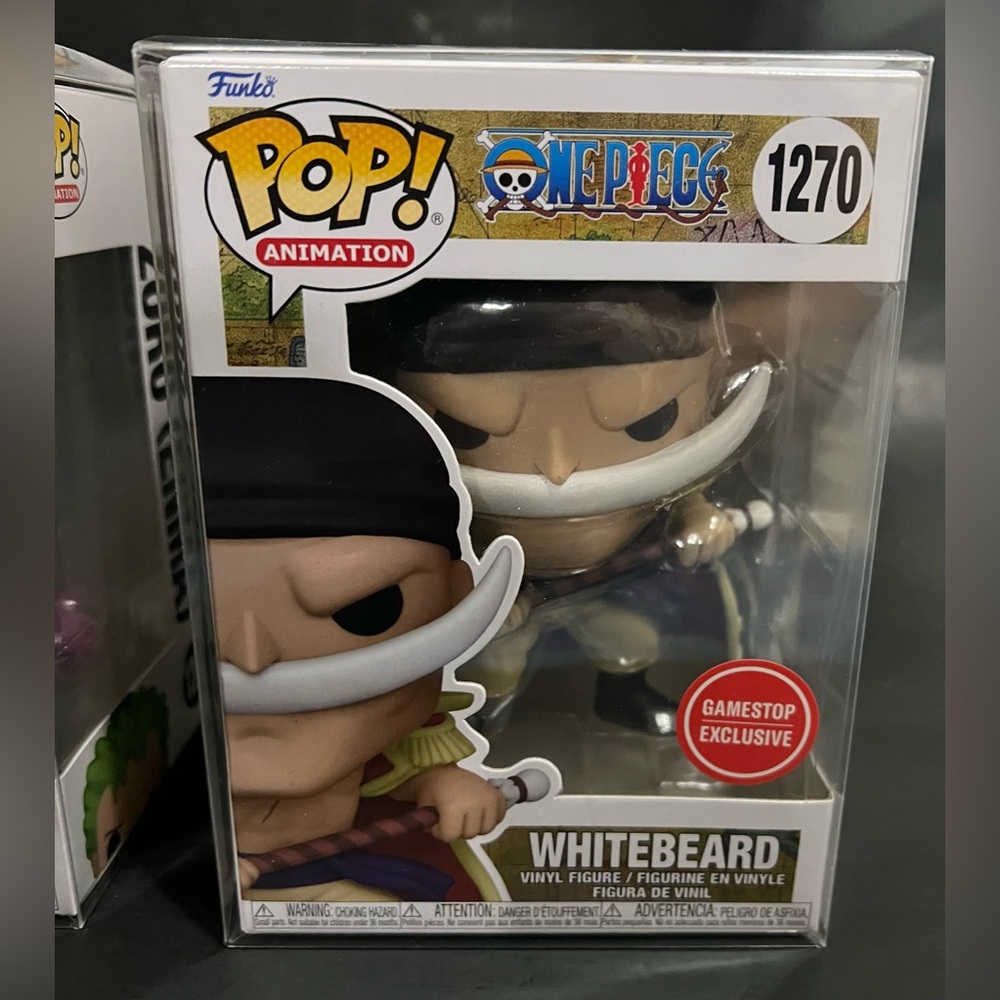 Funko Pop Animation One Piece 2pc Lot Zoro #1270 & Whitebeard # 1288 - Picture 3 of 8
